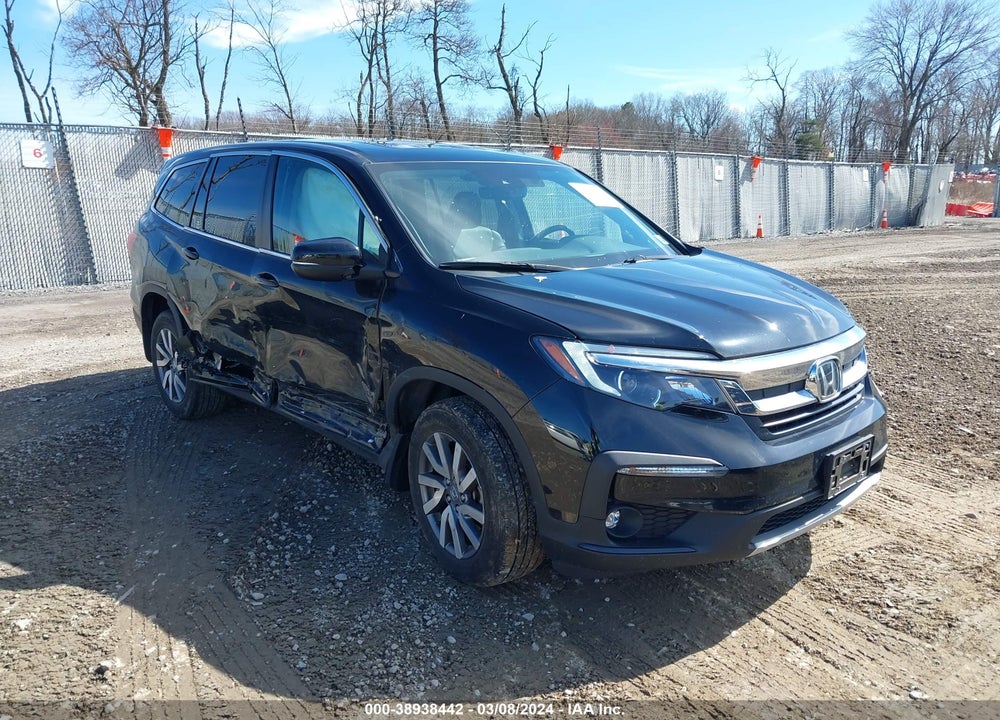 2022 HONDA PILOT AWD EX-L VIN: 5FNYF6H53NB022796
