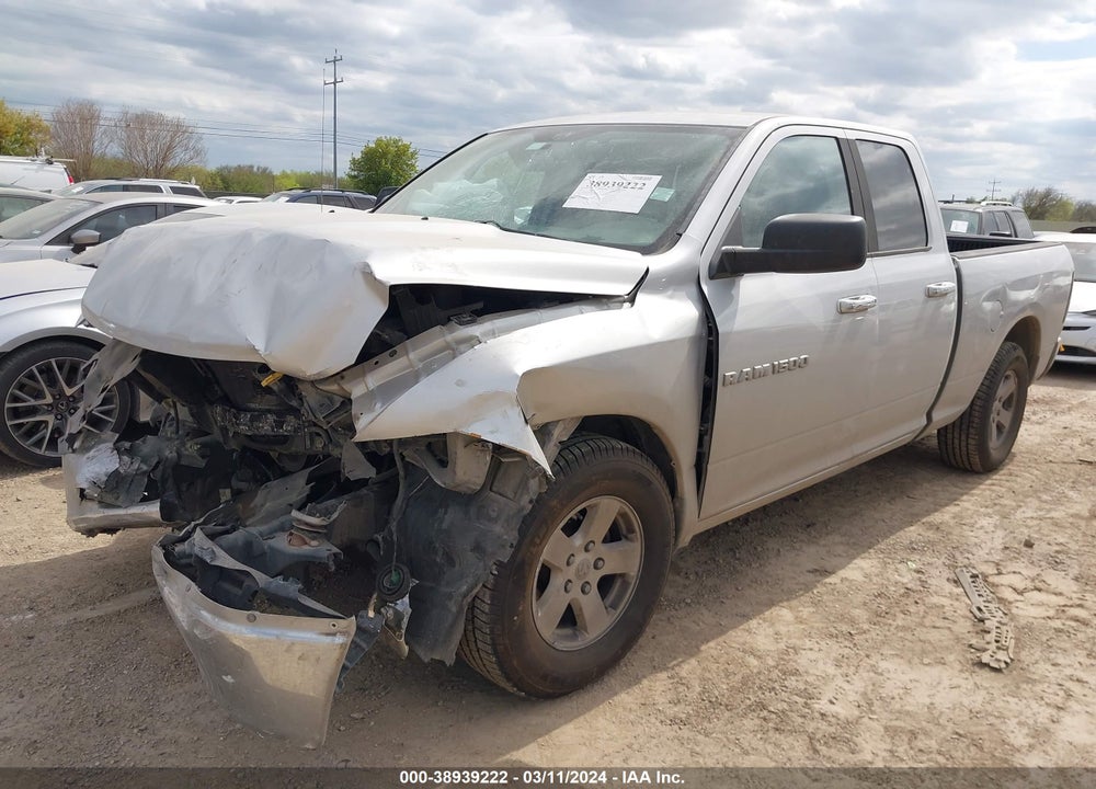 2012 RAM 1500 SLT VIN: 1C6RD6GP9CS219797