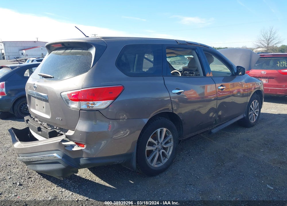 2014 NISSAN PATHFINDER S VIN: 5N1AR2MM2EC725040
