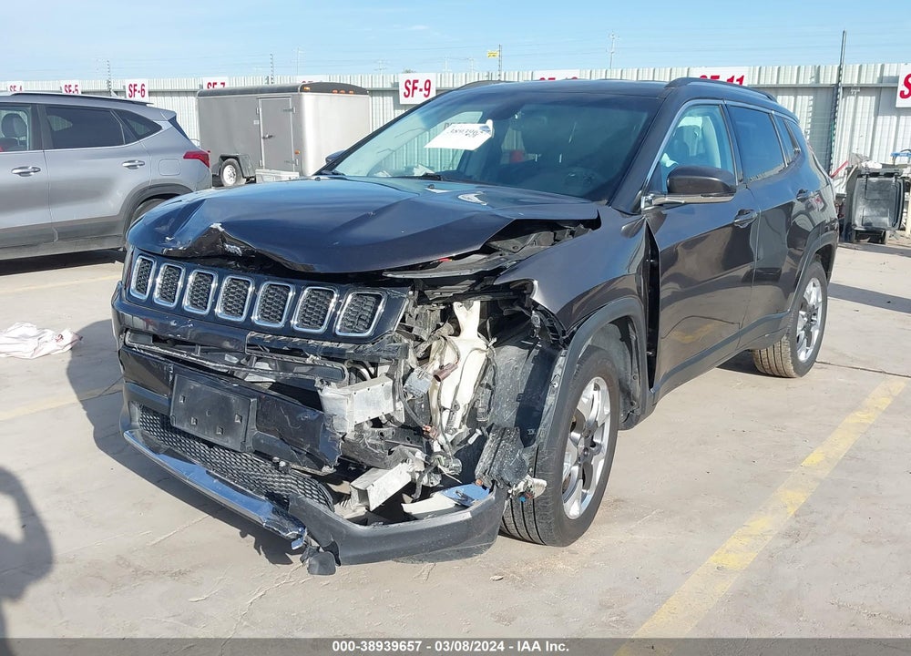 2018 JEEP COMPASS LIMITED 4X4 VIN: 3C4NJDCB2JT202642