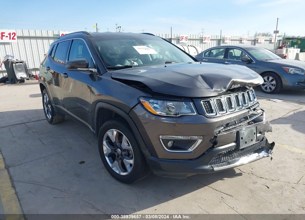 2018 JEEP COMPASS LIMITED 4X4 VIN: 3C4NJDCB2JT202642