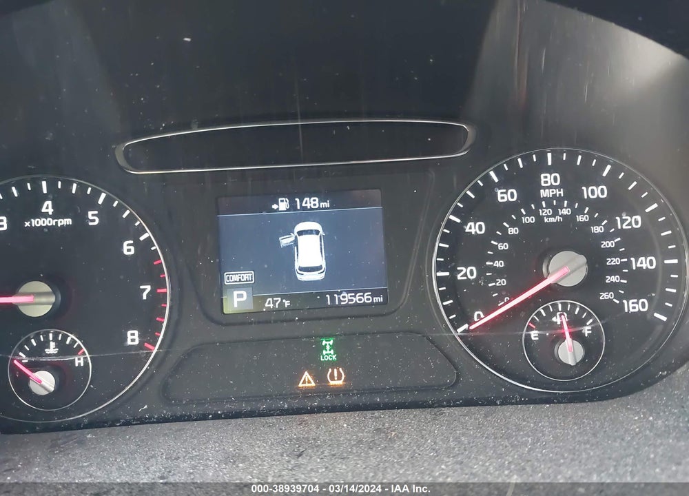 2020 KIA SORENTO 2.4L LX VIN: 5XYPGDA39LG644895