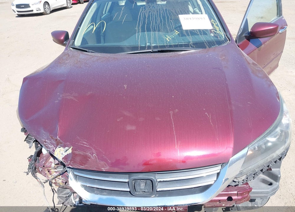 2013 HONDA ACCORD LX VIN: 1HGCR2F32DA057432