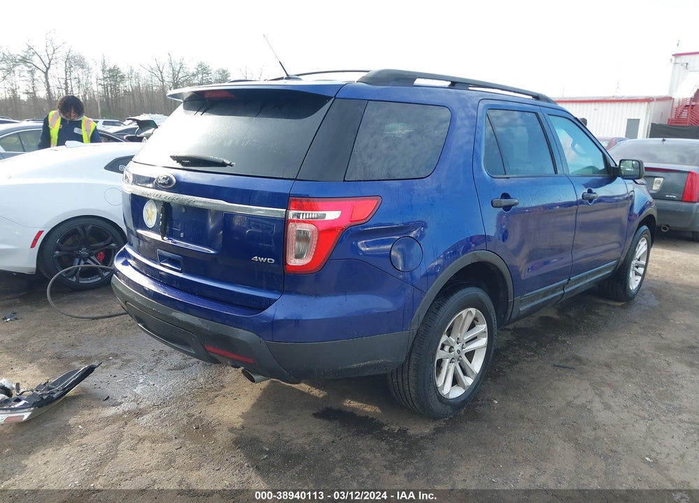 2015 FORD EXPLORER VIN: 1FM5K8B81FGAB3560