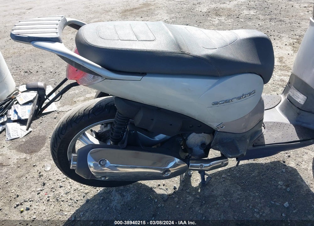 2009 APRILIA SCARABEO 200 VIN: ZD4RBC00X9J001011