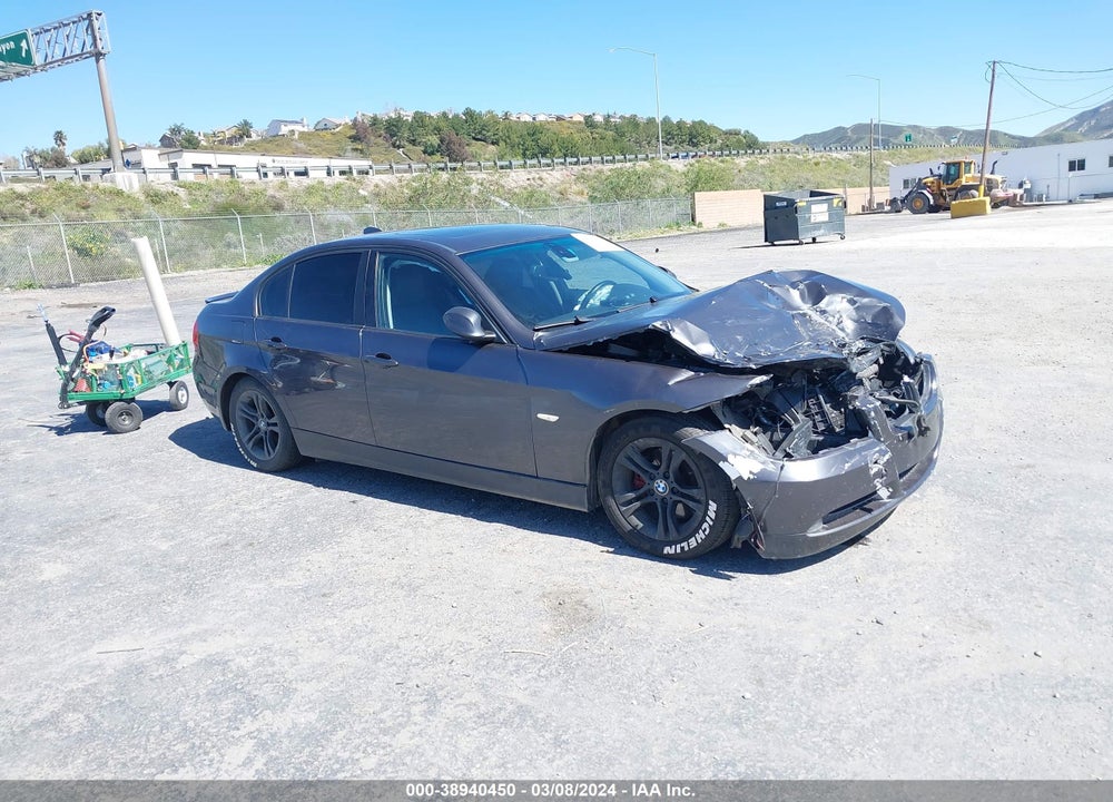 2008 BMW 328I VIN: WBAVA33568K053195