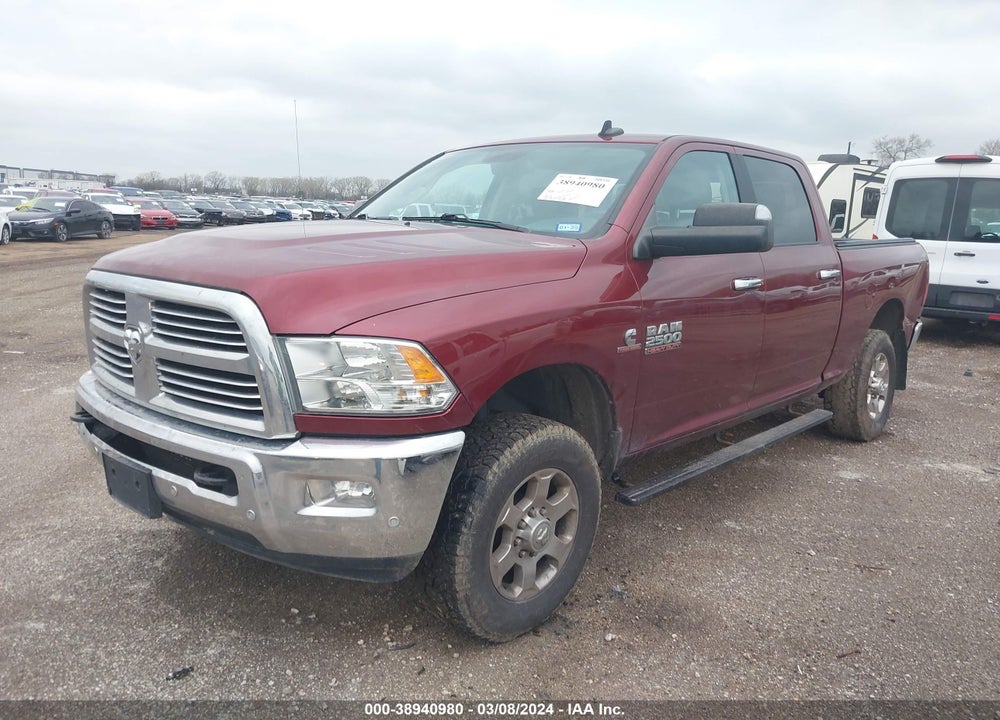 2018 RAM 2500 BIG HORN 4X4 6'4 BOX VIN: 3C6UR5DL8JG428122