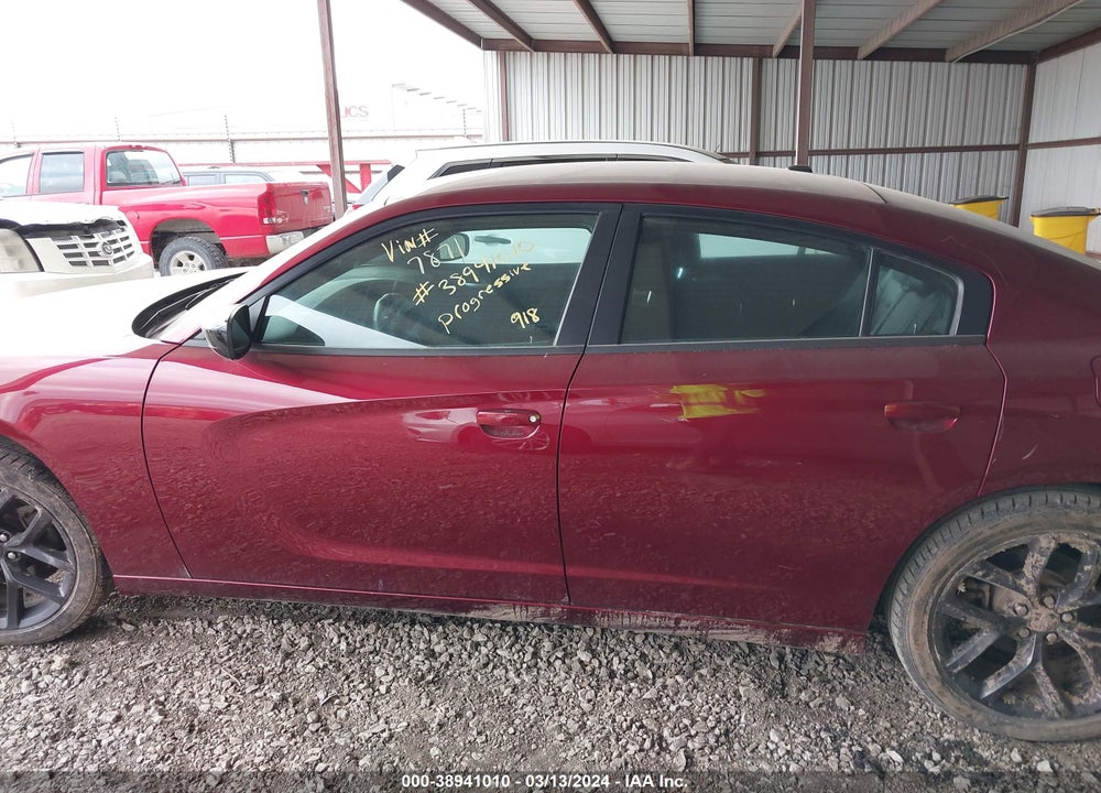 2020 DODGE CHARGER SXT RWD VIN: 2C3CDXBGXLH187871