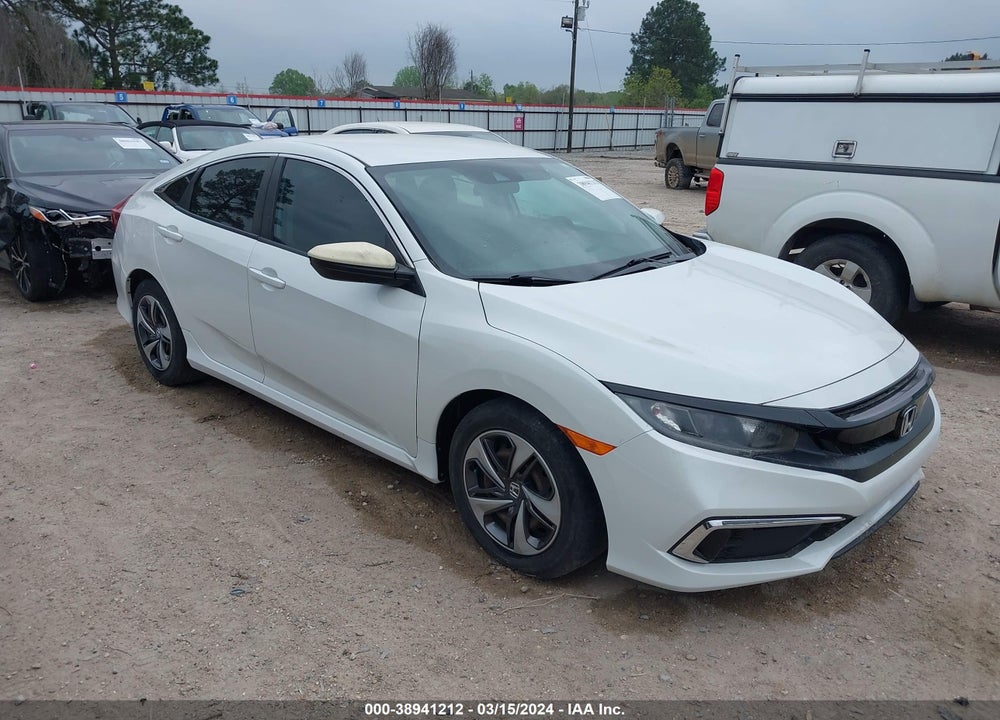 2019 HONDA CIVIC LX VIN: 19XFC2F63KE043184