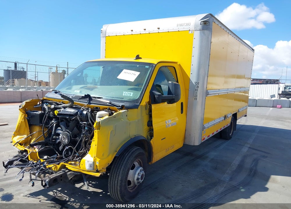 2018 GMC SAVANA CUTAWAY WORK VAN VIN: 7GZ37TCG6JN000370