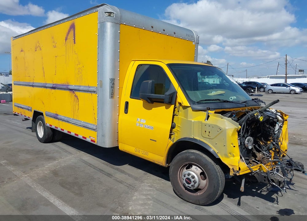 2018 GMC SAVANA CUTAWAY WORK VAN VIN: 7GZ37TCG6JN000370