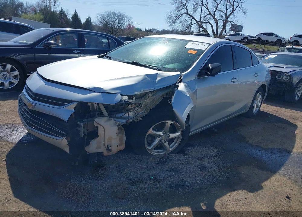 2017 CHEVROLET MALIBU LS VIN: 1G1ZB5ST9HF214234
