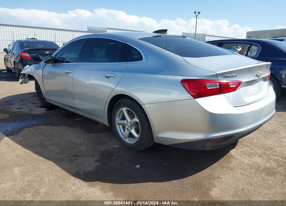 2017 CHEVROLET MALIBU LS VIN: 1G1ZB5ST9HF214234