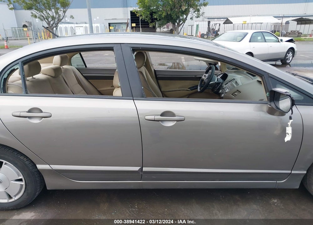 2008 HONDA CIVIC HYBRID VIN: JHMFA362X8S020255