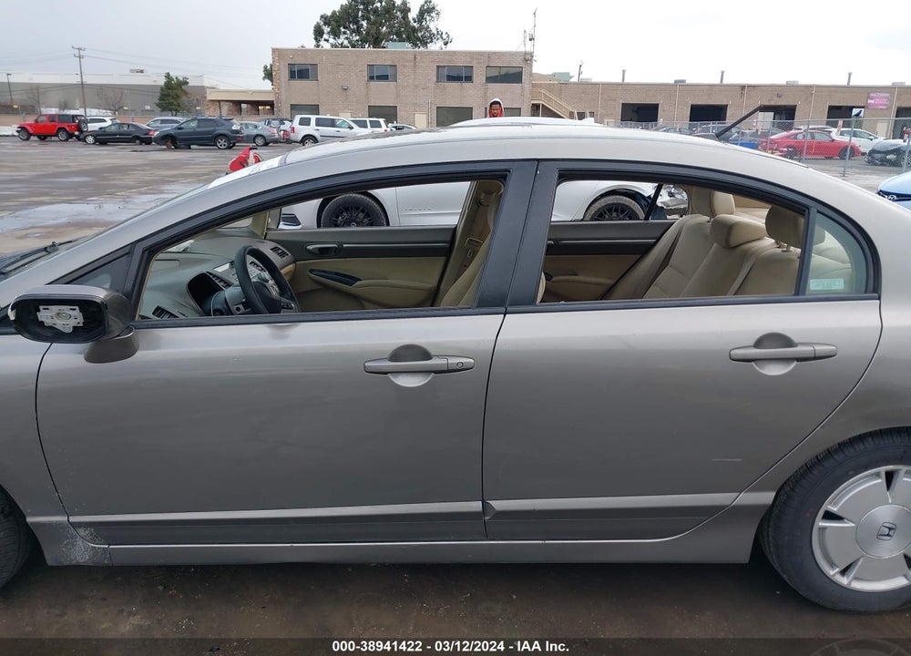 2008 HONDA CIVIC HYBRID VIN: JHMFA362X8S020255