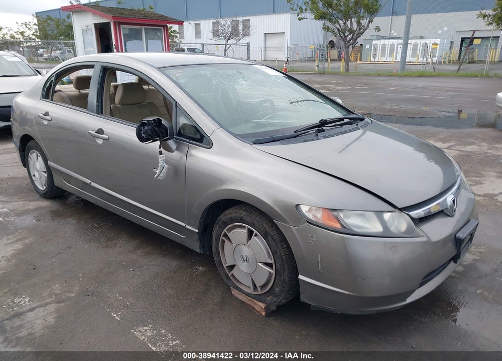 2008 HONDA CIVIC HYBRID VIN: JHMFA362X8S020255