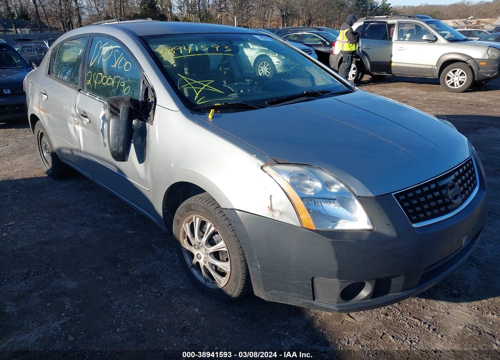 2009 NISSAN SENTRA 2.0 VIN: 3N1AB61E19L615333
