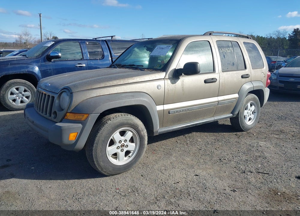 2005 JEEP LIBERTY SPORT VIN: 1J8GL48K45W630300