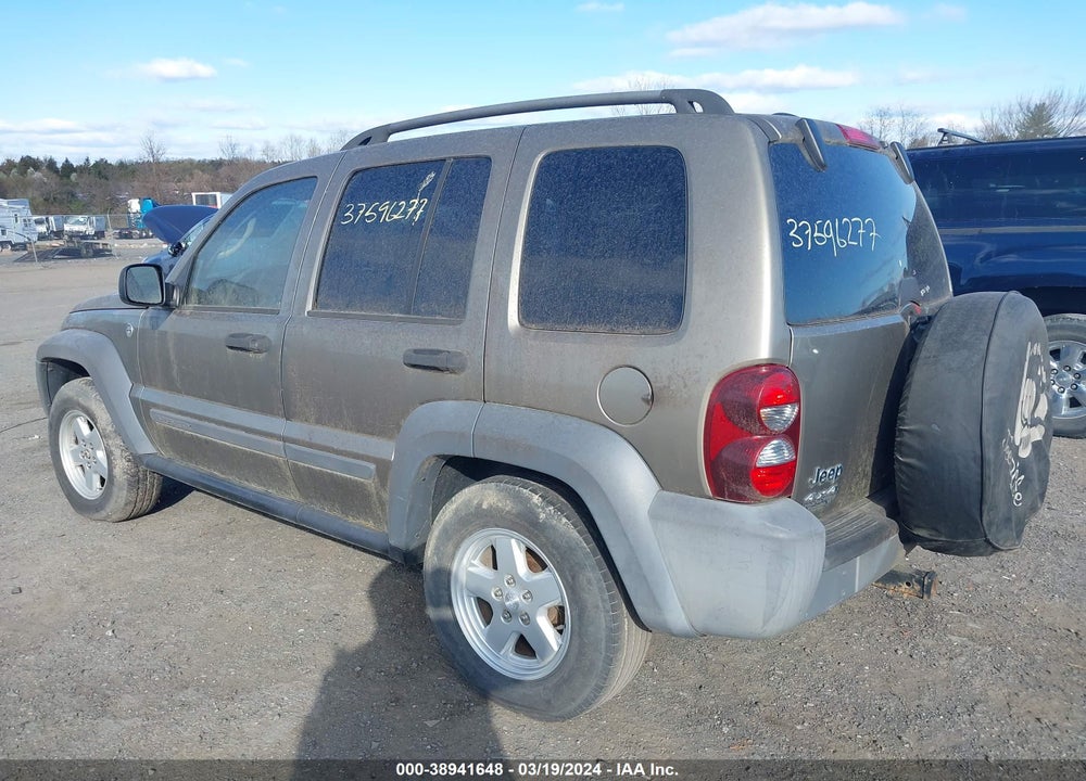 2005 JEEP LIBERTY SPORT VIN: 1J8GL48K45W630300