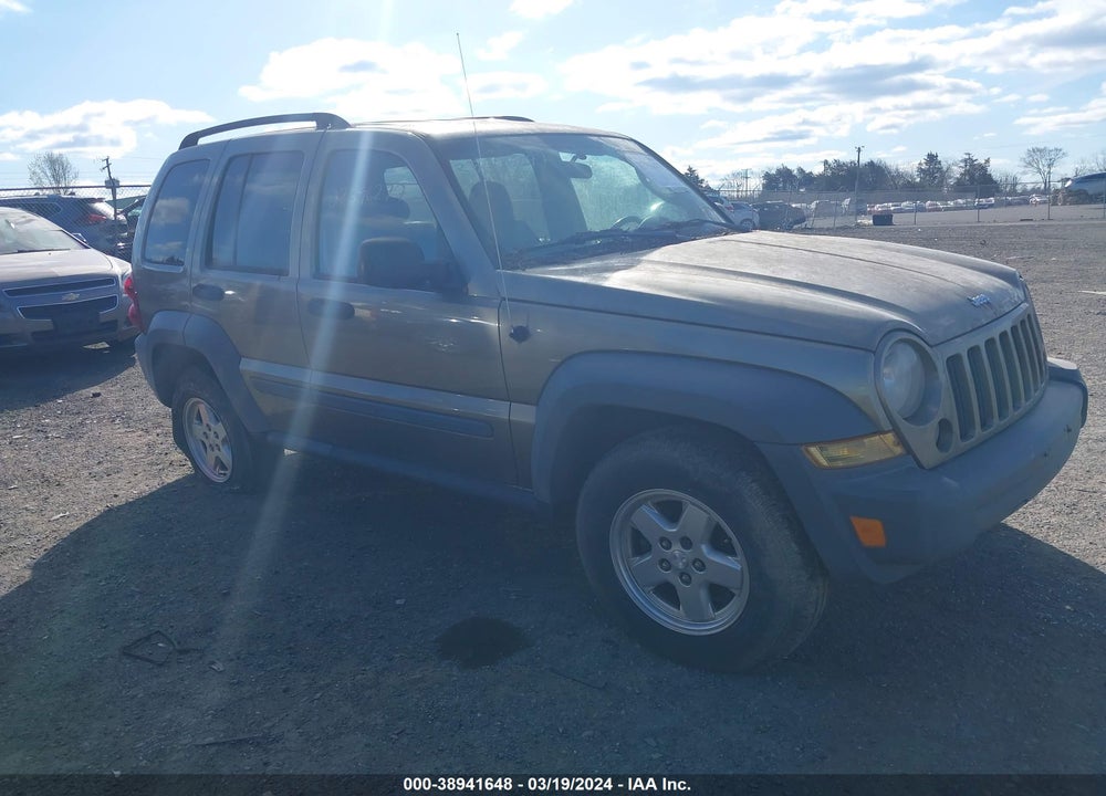 2005 JEEP LIBERTY SPORT VIN: 1J8GL48K45W630300