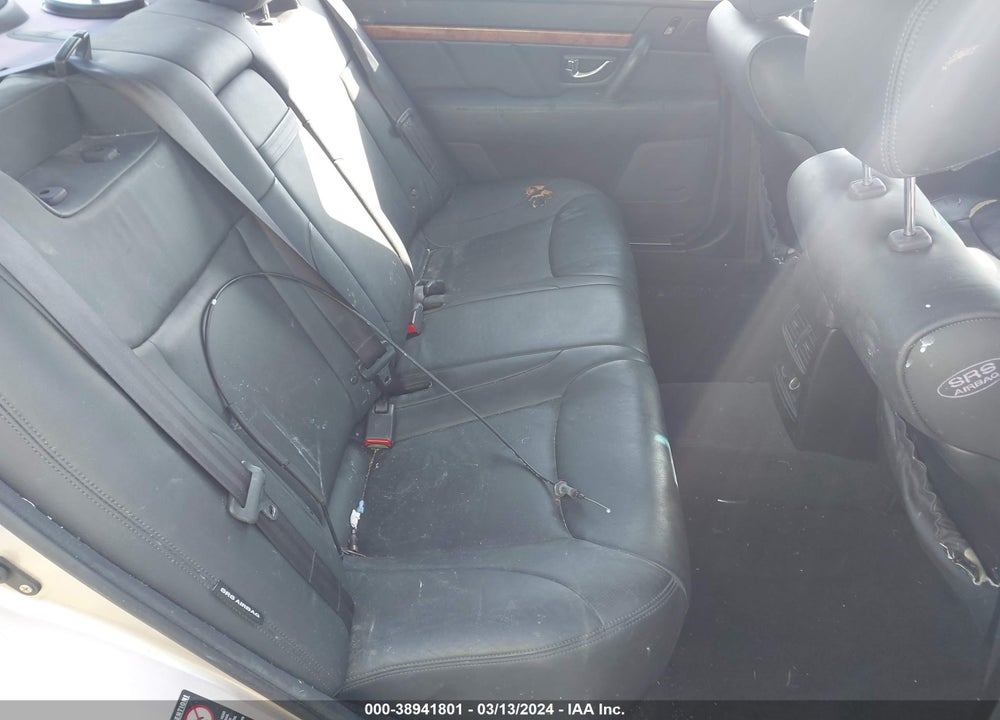 2005 KIA AMANTI VIN: KNALD124455064864
