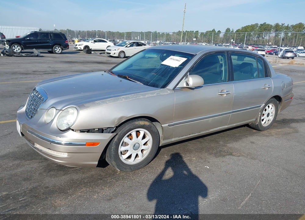 2005 KIA AMANTI VIN: KNALD124455064864