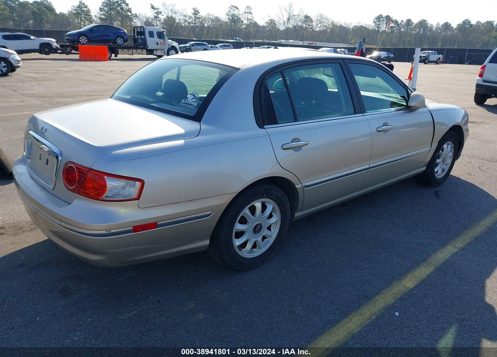 2005 KIA AMANTI VIN: KNALD124455064864