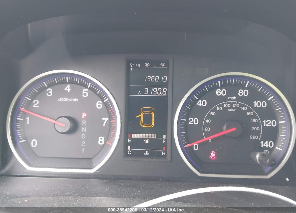 2009 HONDA CR-V VIN: 5J6RE38349L031489