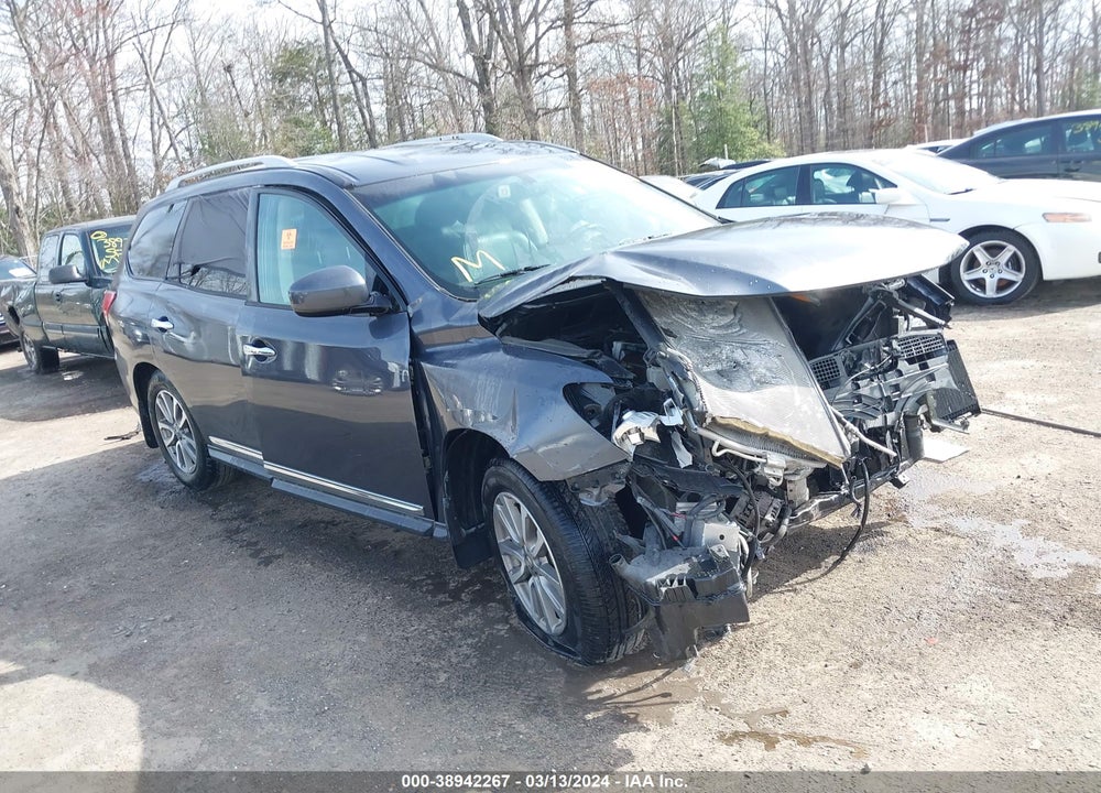 2014 NISSAN PATHFINDER SL VIN: 5N1AR2MM1EC642375
