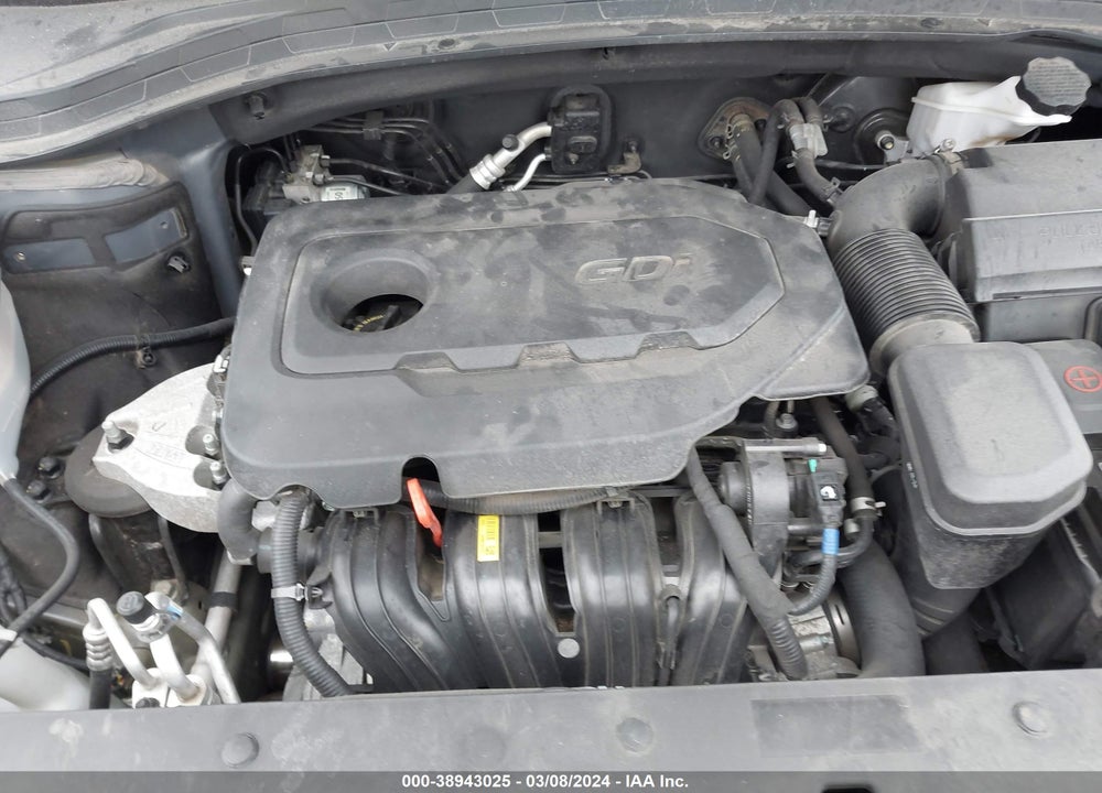 2019 HYUNDAI SANTA FE SE VIN: 5NMS2CADXKH092890