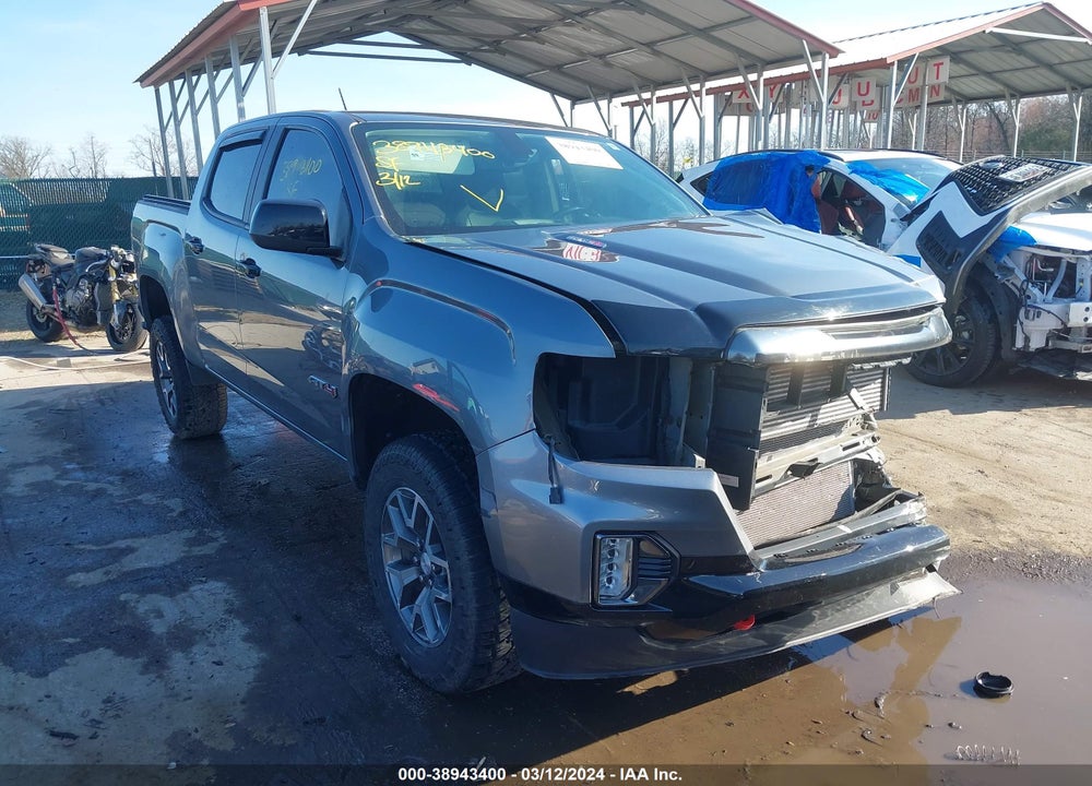 2022 GMC CANYON 4WD SHORT BOX AT4 - LEATHER VIN: 1GTP6FE15N1193622