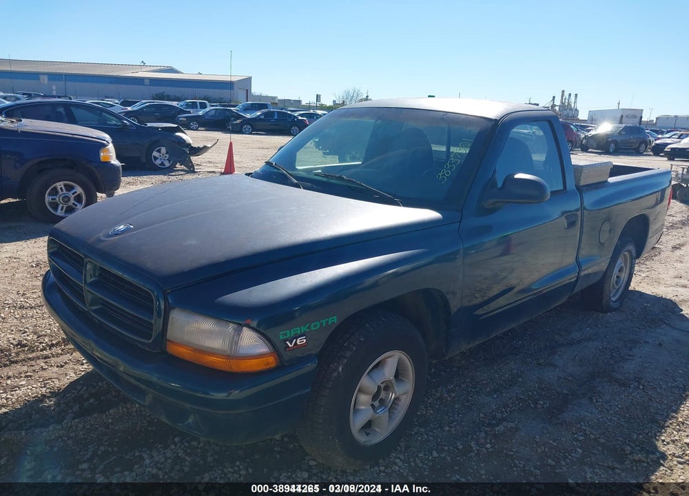 1998 DODGE DAKOTA SLT/SPORT VIN: 1B7FL26X4WS638573
