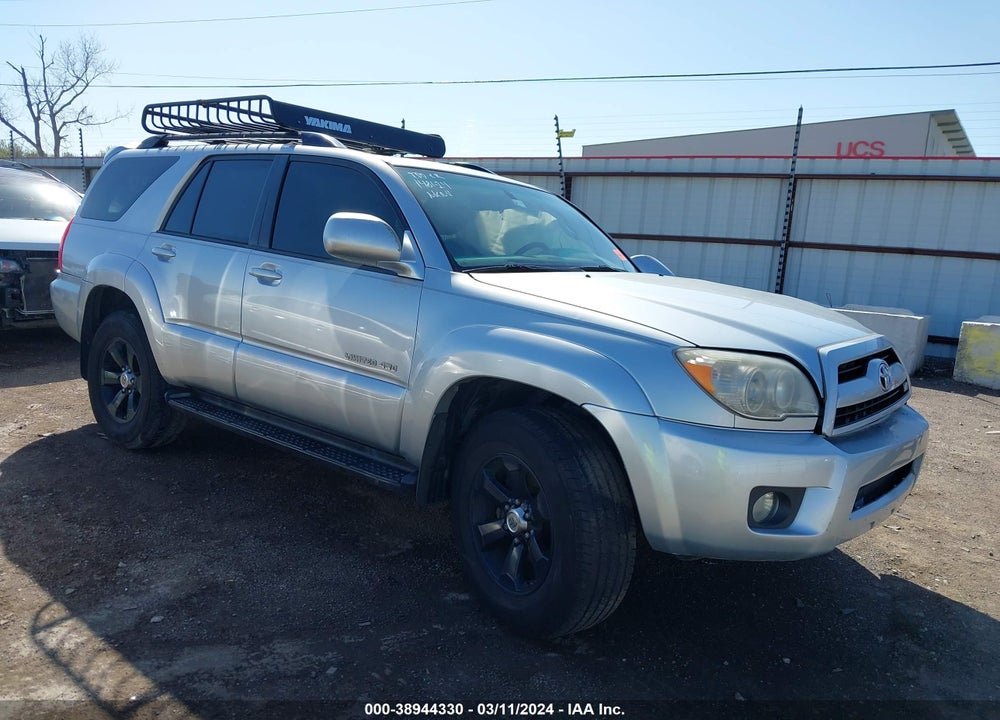 2007 TOYOTA 4RUNNER LIMITED V8 VIN: JTEBT17R978038750