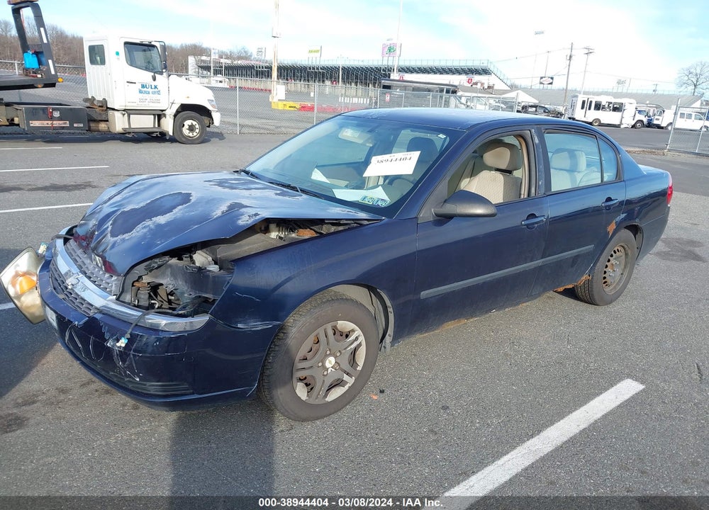 2005 CHEVROLET MALIBU VIN: 1G1ZS52F45F222750