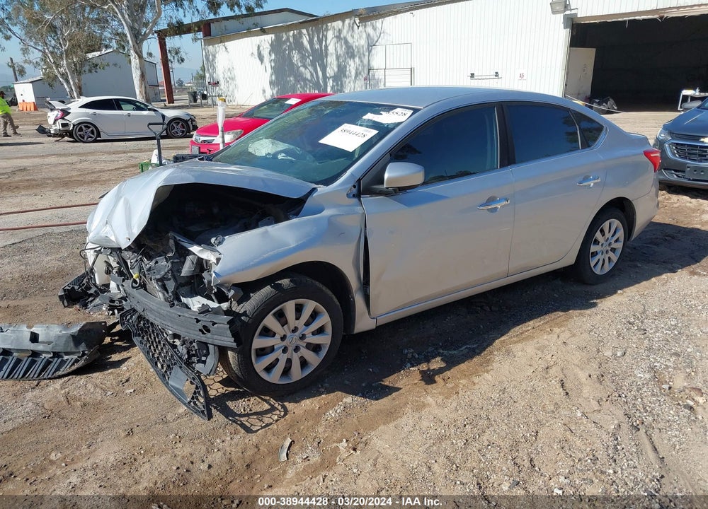 2018 NISSAN SENTRA S VIN: 3N1AB7AP5JY240853