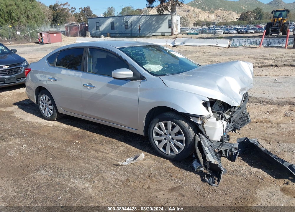 2018 NISSAN SENTRA S VIN: 3N1AB7AP5JY240853