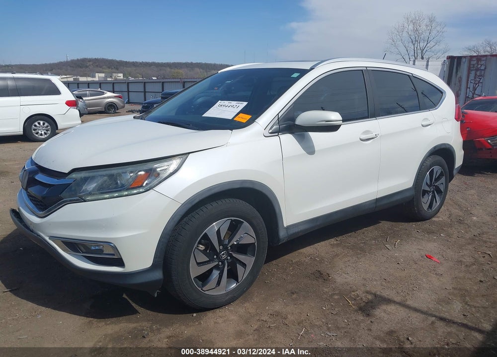 2015 HONDA CR-V TOURING VIN: 5J6RM4H94FL082743
