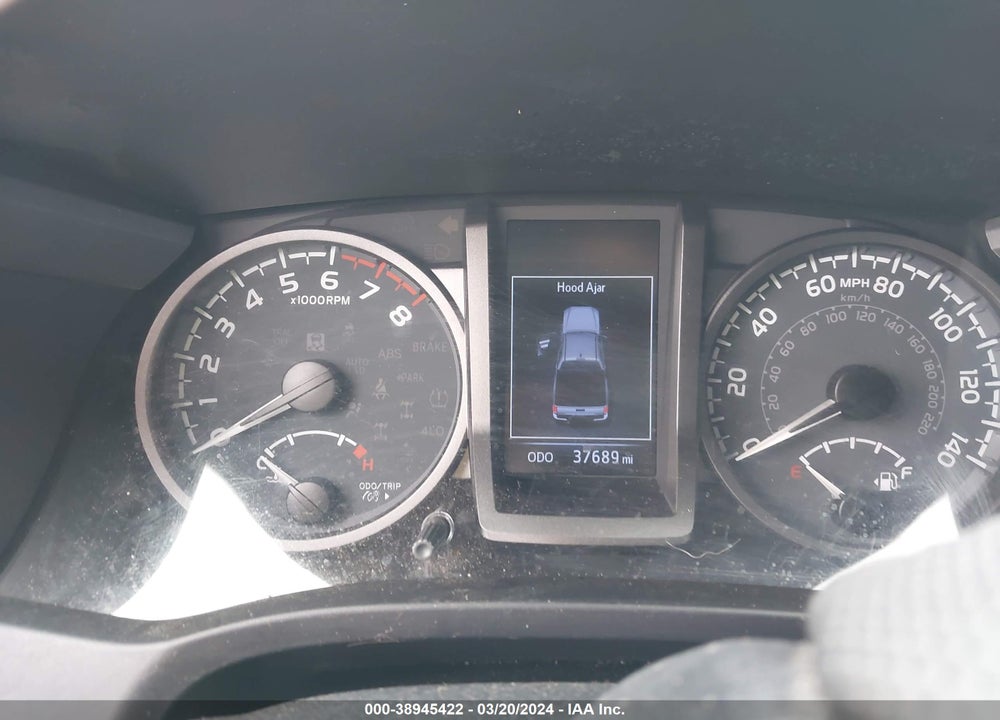 2020 TOYOTA TACOMA TRD OFF ROAD VIN: 3TMCZ5AN8LM355865