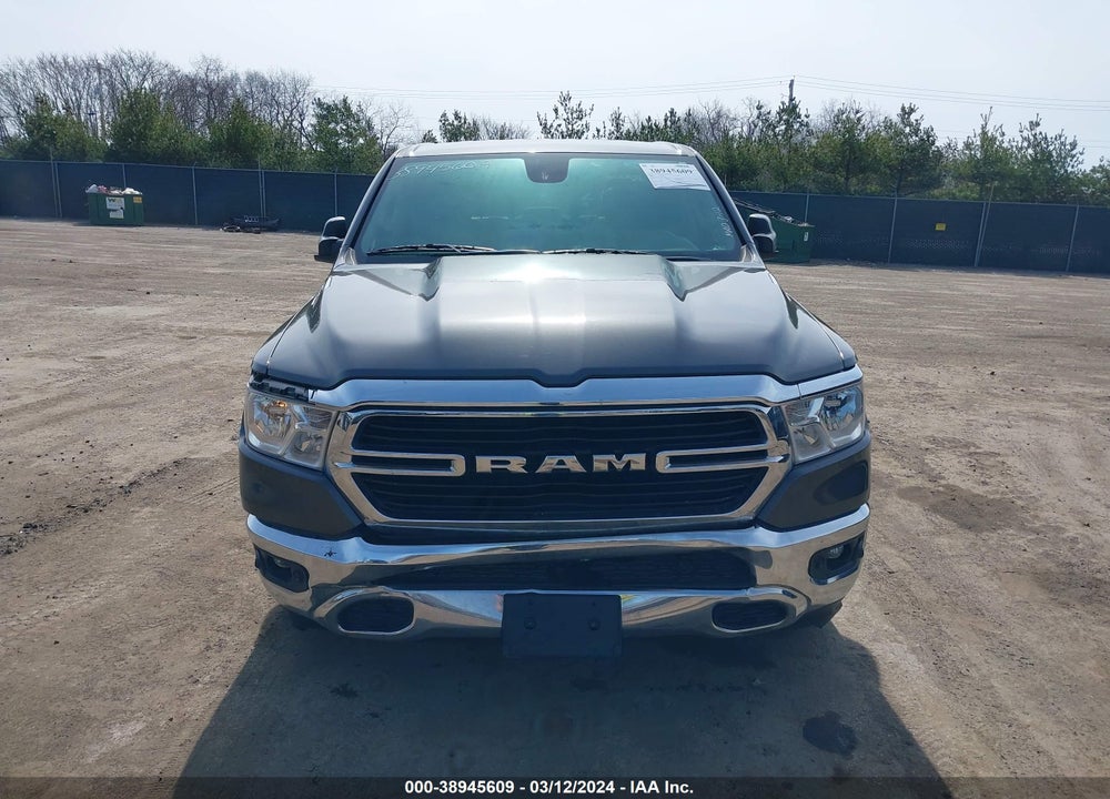 2020 RAM 1500 BIG HORN QUAD CAB 4X4 6'4 BOX VIN: 1C6SRFBT7LN268034