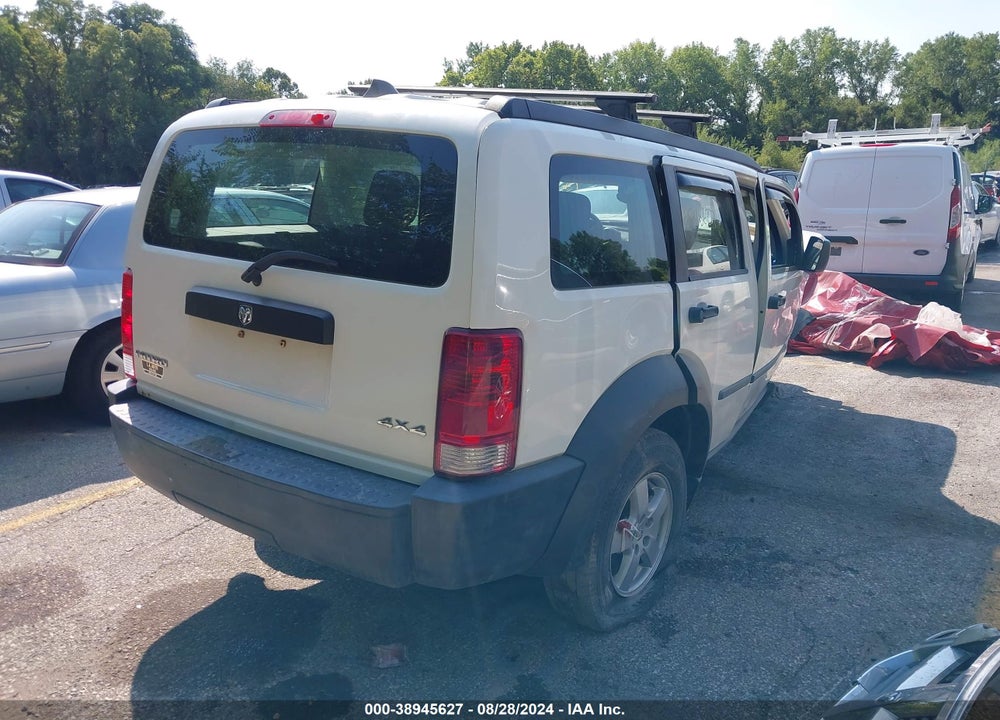 2007 DODGE NITRO VIN: 1D8GU28K97W643251