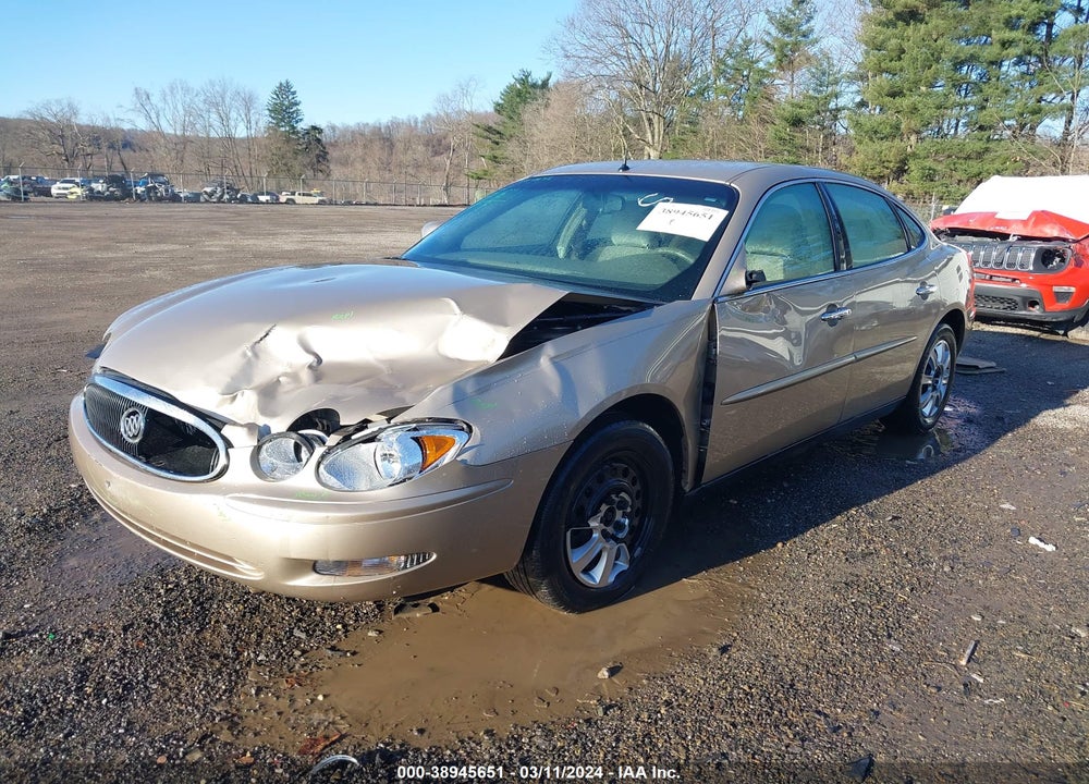 2005 BUICK LACROSSE CX VIN: 2G4WC532951287910