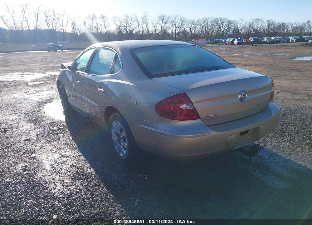 2005 BUICK LACROSSE CX VIN: 2G4WC532951287910