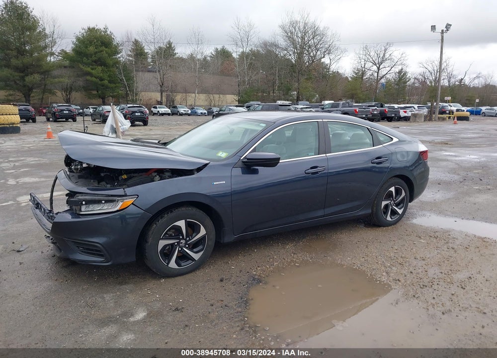 2022 HONDA INSIGHT EX VIN: 19XZE4F57NE004063