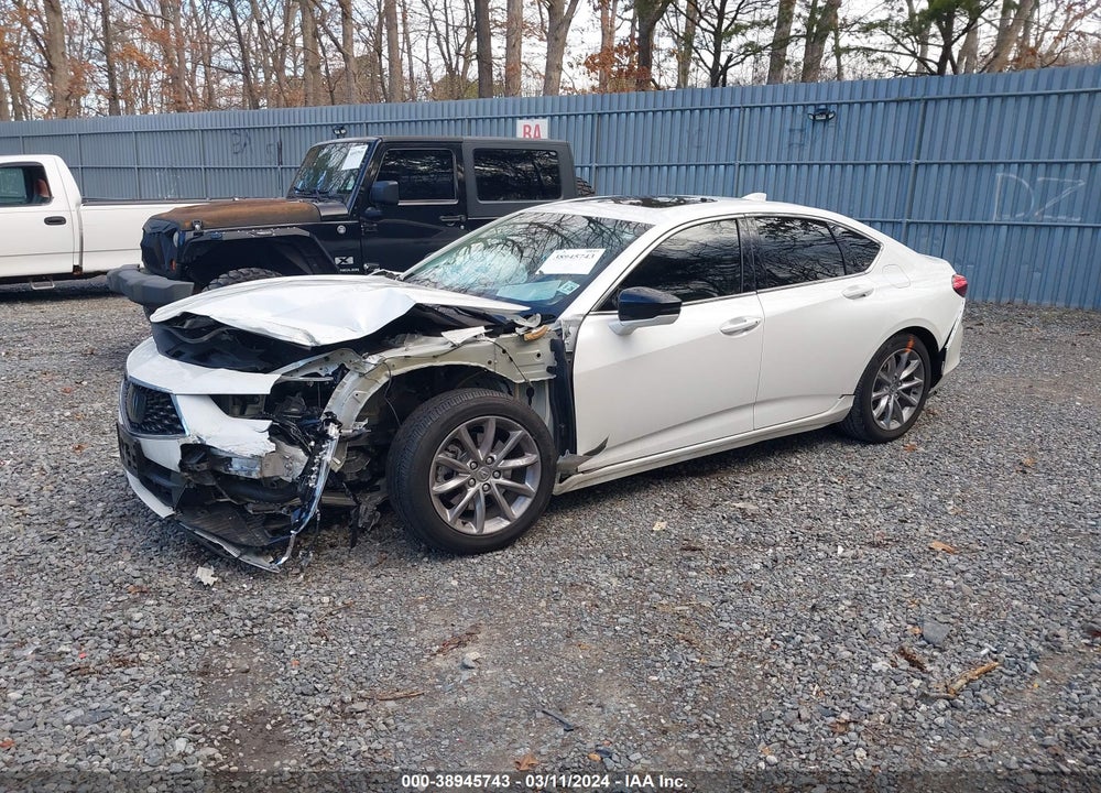 2023 ACURA TLX STANDARD VIN: 19UUB5F30PA004761