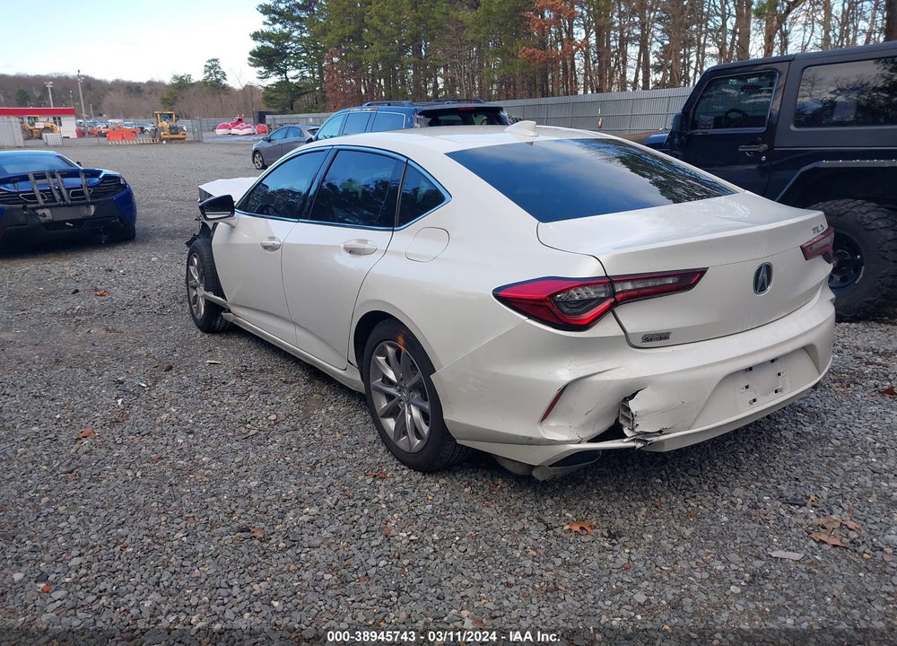 2023 ACURA TLX STANDARD VIN: 19UUB5F30PA004761
