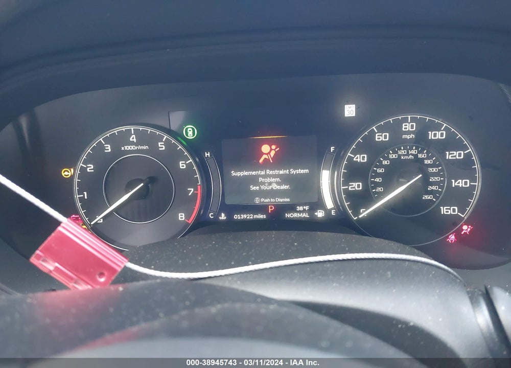 2023 ACURA TLX STANDARD VIN: 19UUB5F30PA004761