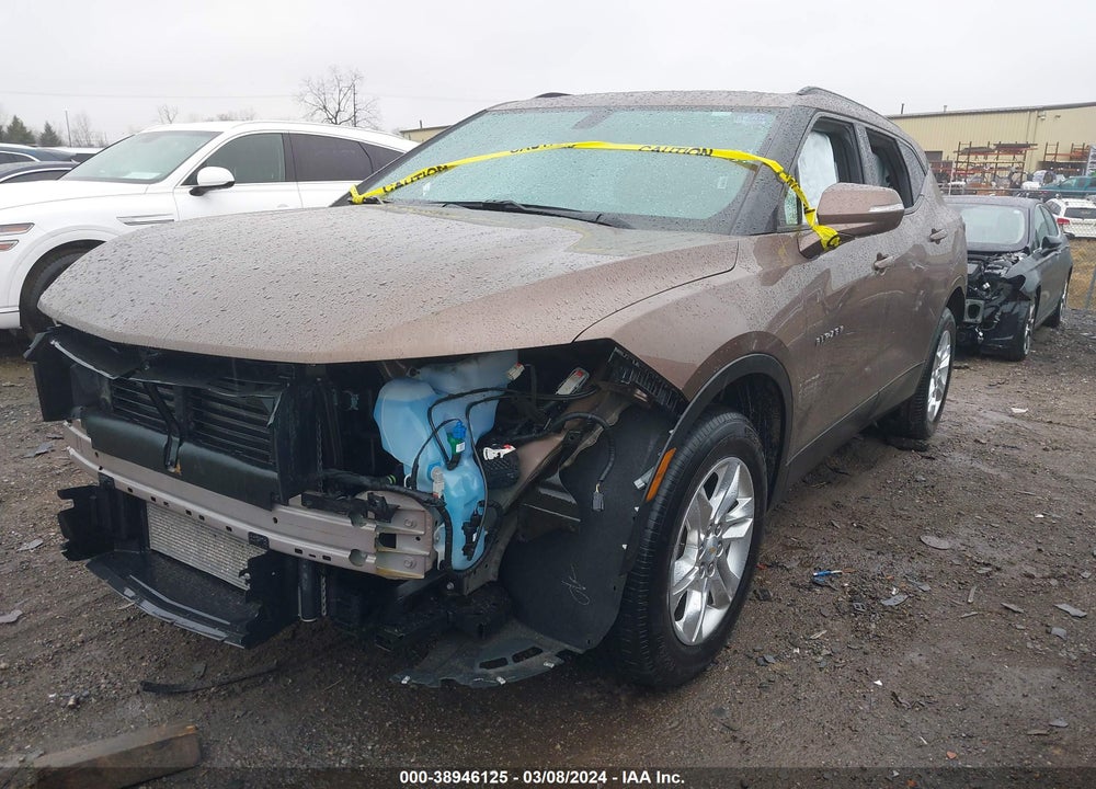 2019 CHEVROLET BLAZER VIN: 3GNKBBRA9KS696113