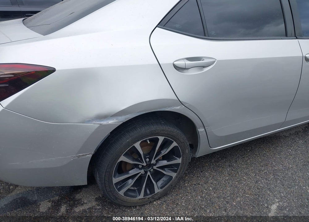2019 TOYOTA COROLLA LE VIN: 2T1BURHE3KC171674