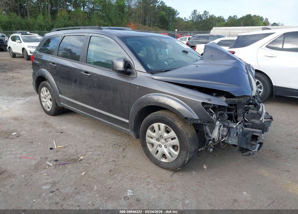 2019 DODGE JOURNEY SE VIN: 3C4PDCBB5KT862431