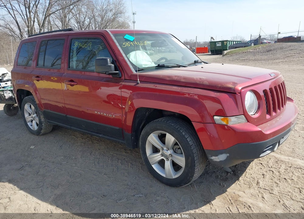 2016 JEEP PATRIOT LATITUDE VIN: 1C4NJPFA1GD582219